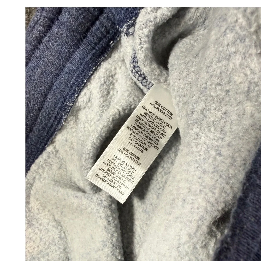 Vineyard Vines Mens Blue Heathered Fleece Sweatpants Joggers Medium Drawstring